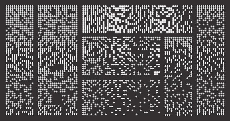 Dot Matrix Vector Art, Icons, and Graphics for Free Download