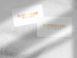 luxe affaires carte maquette psd