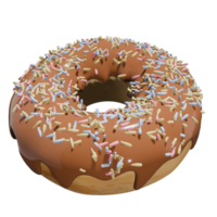 3d doce rosquinha png