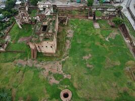 Aerial view of historical Fort at Sheikhupura photo