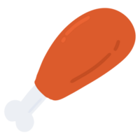 poulet pilon dessin animé png