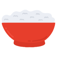 rice bowl illustration png