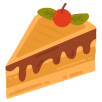 cake with cherry png