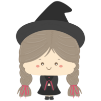 Little witch girl png
