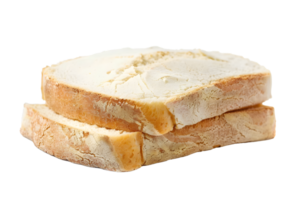 AI generated Slices of bread isolated on transparent background png