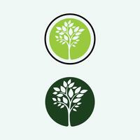 vector de diseño de logotipo de hoja para plantilla de símbolo de naturaleza editable, icono de vector de elemento de naturaleza de ecología de logotipo de hoja verde.