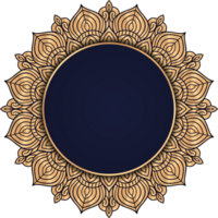 Ramadan kareem luxe mandala kader. luxe mandala ronde kader Arabisch Islamitisch oosten- stijl. Arabisch kalligrafie. gouden kader. Ramadhan mubarak. oosters mandala bruiloft kader png. png