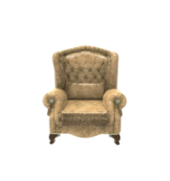old chair on a transparent background png