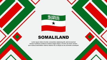 Somaliland Flag Abstract Background Design Template. Somaliland Independence Day Banner Wallpaper Vector Illustration. Somaliland Flag