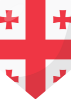 georgien flagga vimpel 3d tecknad serie stil. png