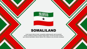 Somaliland Flag Abstract Background Design Template. Somaliland Independence Day Banner Wallpaper Vector Illustration. Somaliland Vector