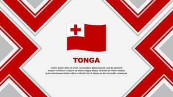 tonga bandera resumen antecedentes diseño modelo. tonga independencia día bandera fondo de pantalla vector ilustración. tonga vector