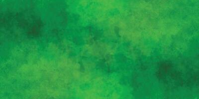 Abstract watercolor background texture. Green background texture. Dark background. vector
