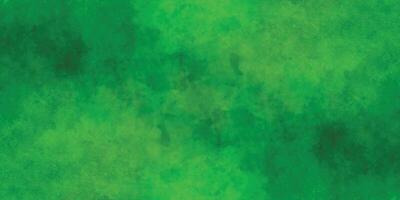 Abstract watercolor background texture. Green background texture. Dark background. vector