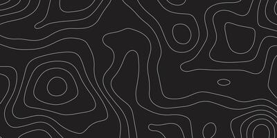 abstract pattern with lines. background of the topographic map. elevation contouring outline cartography texture. geographic abstract grid. futuristic wireframe landscape background vector