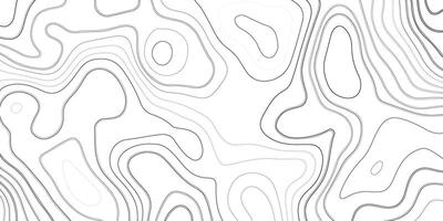 Abstract seamless pattern with lines. Topographic map contours. vector