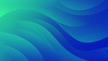 Abstract green blue Background with Wavy Shapes. flowing and curvy shapes. This asset is suitable for website backgrounds, flyers, posters, and digital art projects. vector