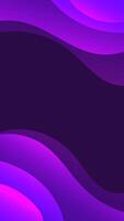 Abstract background purple with wavy lines and gradients is a versatile asset suitable for various design projects such as websites, presentations, print materials, social media posts vector