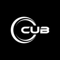 CUB Logo Design, Inspiration for a Unique Identity. Modern Elegance and Creative Design. Watermark Your Success with the Striking this Logo. vector