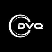 dvq letra logo diseño, inspiración para un único identidad. moderno elegancia y creativo diseño. filigrana tu éxito con el sorprendentes esta logo. vector