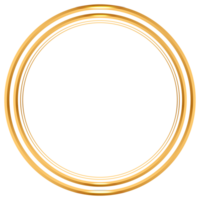 golden Kreis Rahmen Text Box mit Gold vergeben Band Symbol Jahrestag Abzeichen png