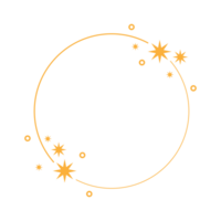 rond Cadre avec endroit pour texte png