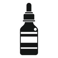 Medical dropper icon simple vector. Protection resistance vector