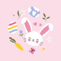 Happy Easter illustration vector