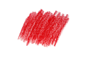 Hand gezeichnet rot Gekritzel isoliert auf transparent Hintergrund. Design Element. png