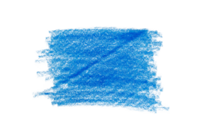 Hand gezeichnet Blau Gekritzel isoliert auf transparent Hintergrund. Design Element. png