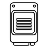 Data memory solid icon outline vector. MB archive vector