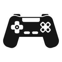 Play game joystick icon simple vector. Coping skills vector