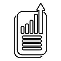 Coping skills papers icon outline vector. Advice help vector