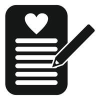 Donate help support icon simple vector. Paper document love vector