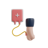 Donation 3d icon render clipart png