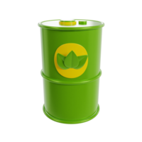 Ecology green earth 3d icon clipart png