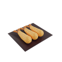 asiático comida 3d íconos hacer clipart png