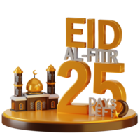 eid al-fitr dias mezquita png