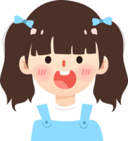 cute cartoon girl png