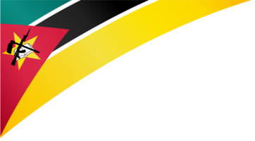 Mozambique flag wave png