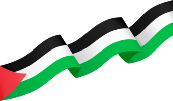 Palestine drapeau vague png