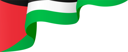 Palestina bandeira onda png