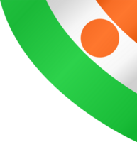 Niger flag wave png