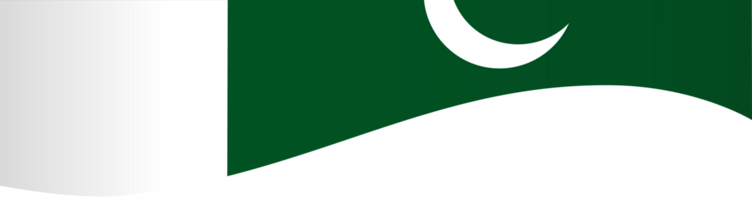 Pakistan Flagge Welle png