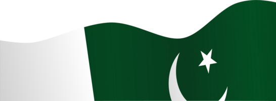 Pakistan Flagge Welle png