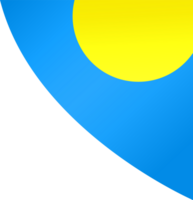 Palau bandeira onda png