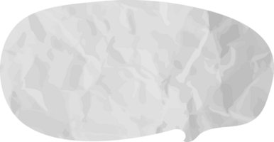 speech bubble wrinkled png