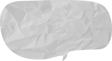 speech bubble wrinkled png