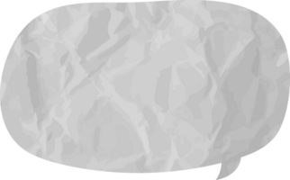 speech bubble wrinkled png