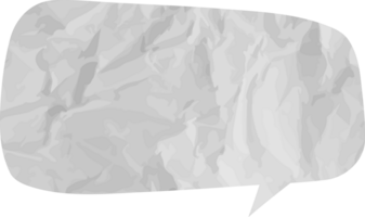 speech bubble wrinkled png